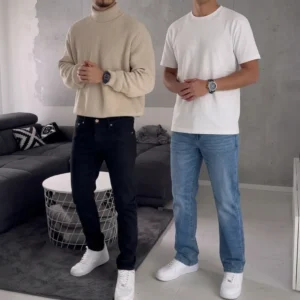 Cross Denim Light & Black 2pc Combo